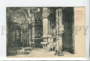 433743 Italy Milano Milan cathedral interior Vintage postcard