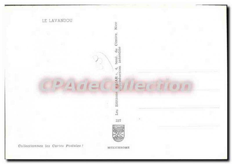 Postcard Modern Lavandou