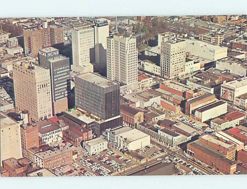 Pre-1980 AERIAL VIEW Charlotte North Carolina NC AC9569