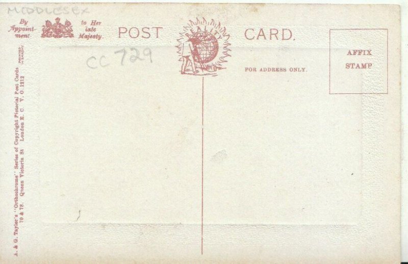 Middlesex Postcard - Queen Mary's Bower - Hampton Court Palace - Ref TZ1992