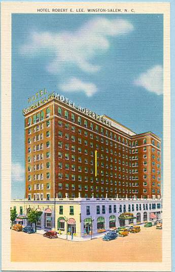 NC - Winston-Salem, Hotel Robert E. Lee