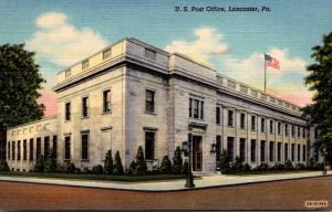 Pennsylvania Lancaster Post Office Curteich