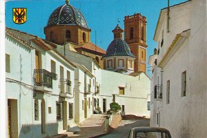 Typical Street Scene Altea Alicante Spain