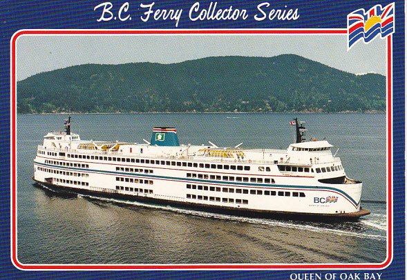 Canada Ferry Queen Of Oak Bay British Columbia Ferries