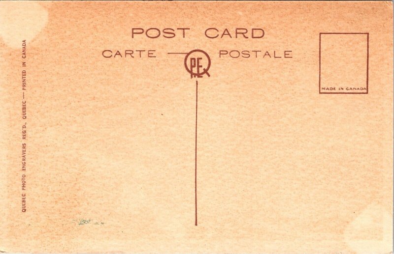 Quebec Citadelle Et Fortifications Divided Back Antique Postcard UNP Vintage 