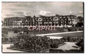 Old Postcard Deauville Beach Fleurie The Normandy Hotel and Gardens