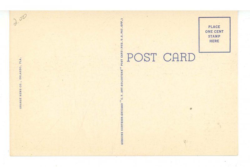 FL - Orlando. Lake Estelle Bathing Beach ca 1947