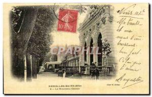 Old Postcard Neris les Bains The new casino