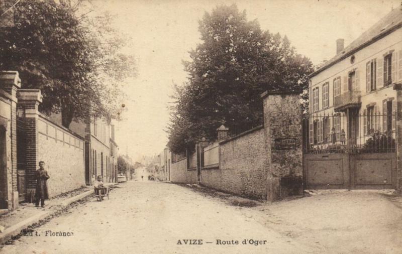 CPA AVIZE - Route d'OGER (109908)