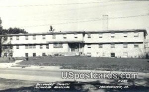 Real Photo - Delaware County Hospital - Manchester, Iowa IA  