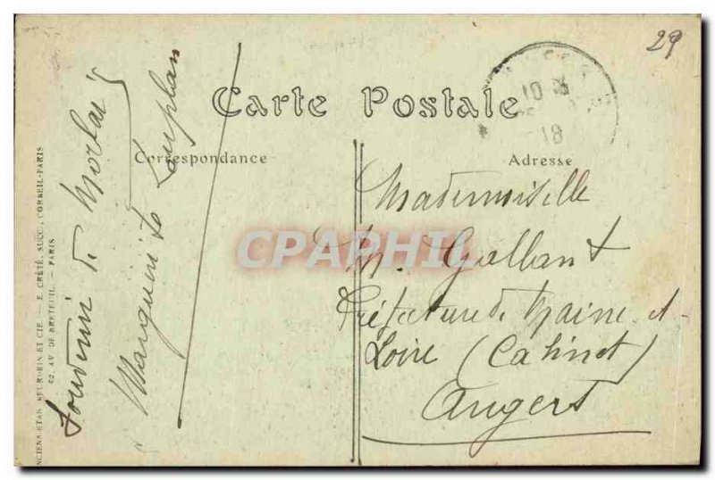 Old Postcard Morlaix Viaduct taken Barracks