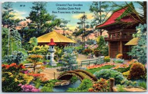 M-56018 Oriental Tea Garden Golden Gate Park San Francisco California