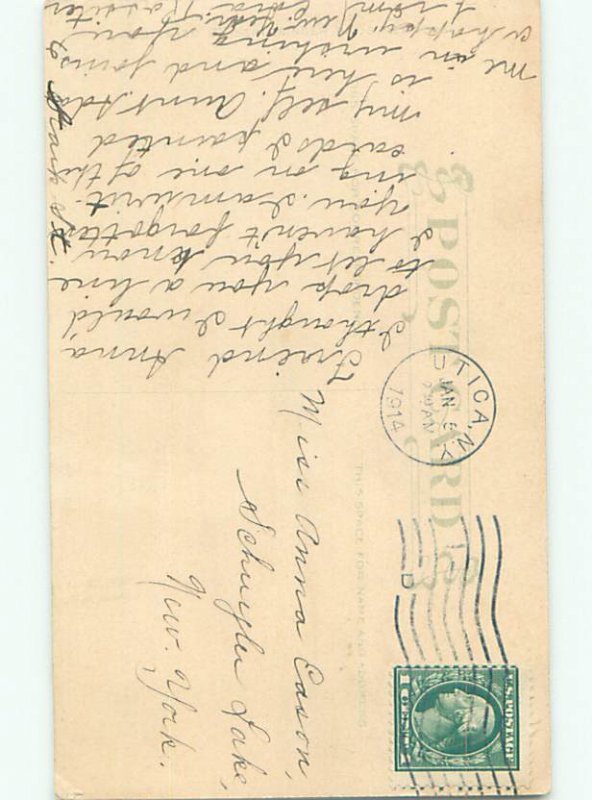 Divided-Back PRETTY WOMAN Risque Interest Postcard AA8579