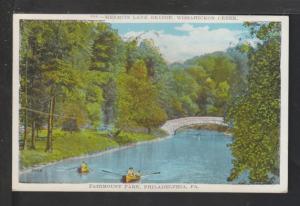 Hermit's Lane Bridge,Fairmont Park,Philadelphia,PA Postcard 
