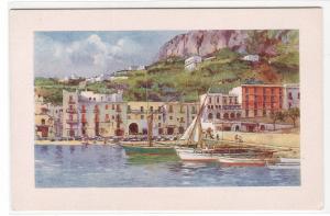 Marina Grande L'Approdo Capri Italy 1910c postcard