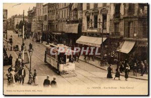 Nancy Old Postcard Rue St Dizier Central Point