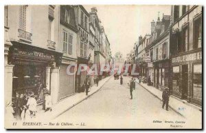 Old Postcard Epernay Rue de Chalons