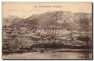 Aix les Bains - Vue Generale - Old Postcard