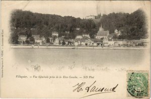 CPA VILLEQUIER - Vue générale de la Rive Gauche (126266)