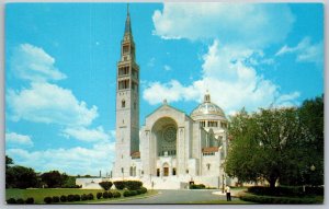 Vtg Washington DC National Shrine of the Immaculate Conception Church Postcard