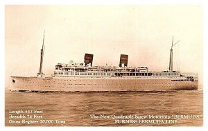 S.S. Bermuda, Furness Bermuda Line , RPC