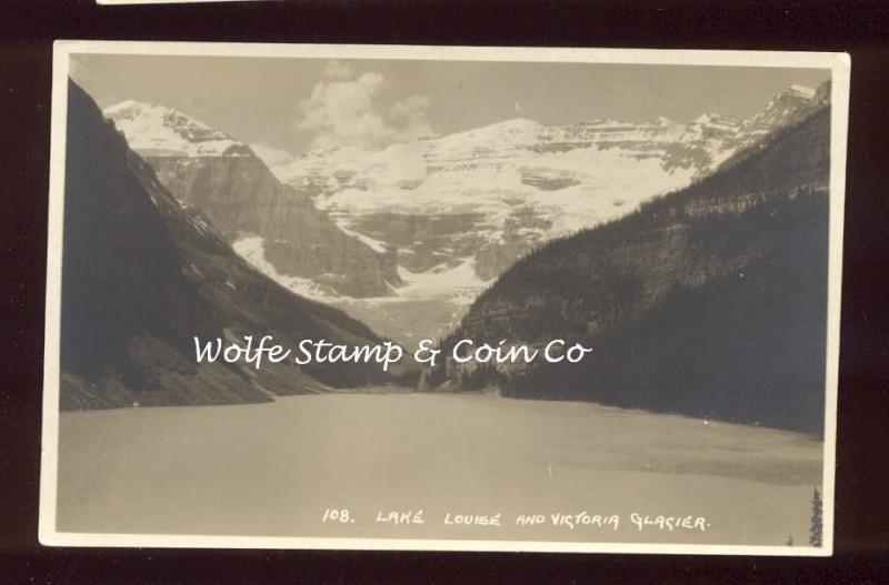 RPPC Lake Louise and Victoria Glacier Banff Alberta AB A6663