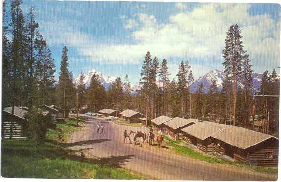 Cabins Colter Bay Village Grand Teton National Park Wyoming