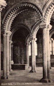 England Durham Cathedral The Galilee Bede's Tomb