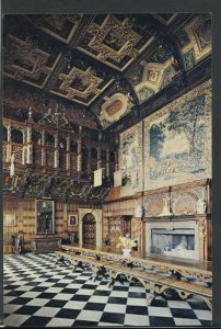 Hertfordshire Postcard - Hatfield House - The Marble Hall  RR3452