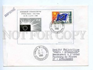 417961 FRANCE Council of Europe 1966 year Strasbourg European Parliament COVER