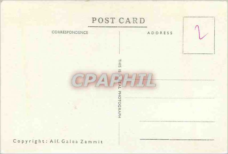 Old Postcard Malta Fort St Angelo