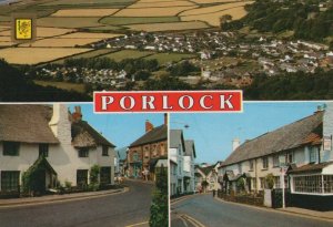 Somerset Postcard - Views of Porlock     RR8183