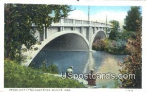 Bridge, Little Sioux River - Spencer, Iowa IA