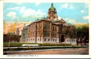 North Dakota Fargo Cass County Court House Curteich