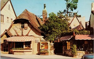 Carmel By The Sea CA The Tuck Box Court Unused Postcard G57