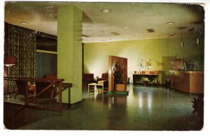 Interior, Lobby, Hotel Carlton, Newark New Jersey, Used 1955