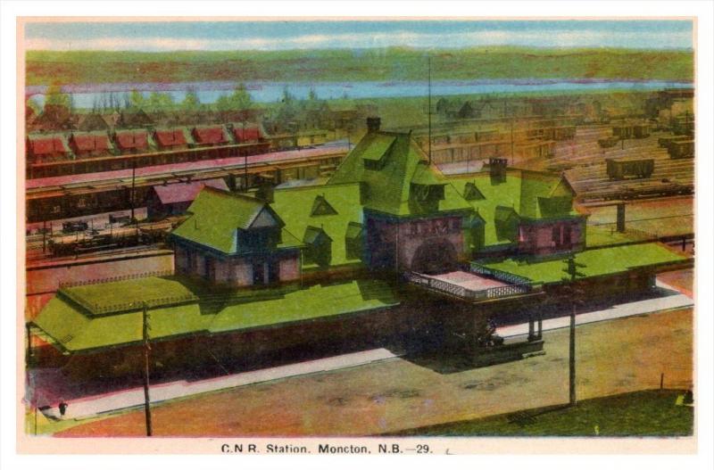 7199  N.B.  Moncton   C.N.R. Station