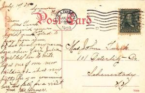 The Elks Building - Syracuse NY, New York - pm 1909 - DB