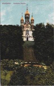 Germany Wiesbaden Russische Kapelle  Vintage Postcard C166