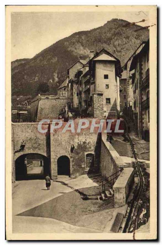 Old Postcard Briancon Htes Alps Gate of Embrun