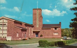 Vintage Postcard 1970'S Wakefield-Lynnfield Methodist Church Parish Wakefield MA