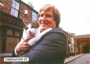 British soap opera Granada Television Frisky the Coronation Street Actor Cat