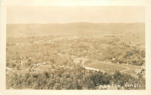 Postcard RPPC 1940s Washington Dayton Birdseye View 23-11223