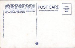 Postcard AZ Coolidge Dam