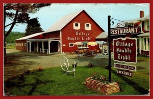 Maine, Skowhegan - The Village Candle Light Restaurant - [ME-263]