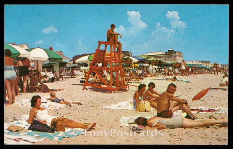 Bathing Beach at Ocean City