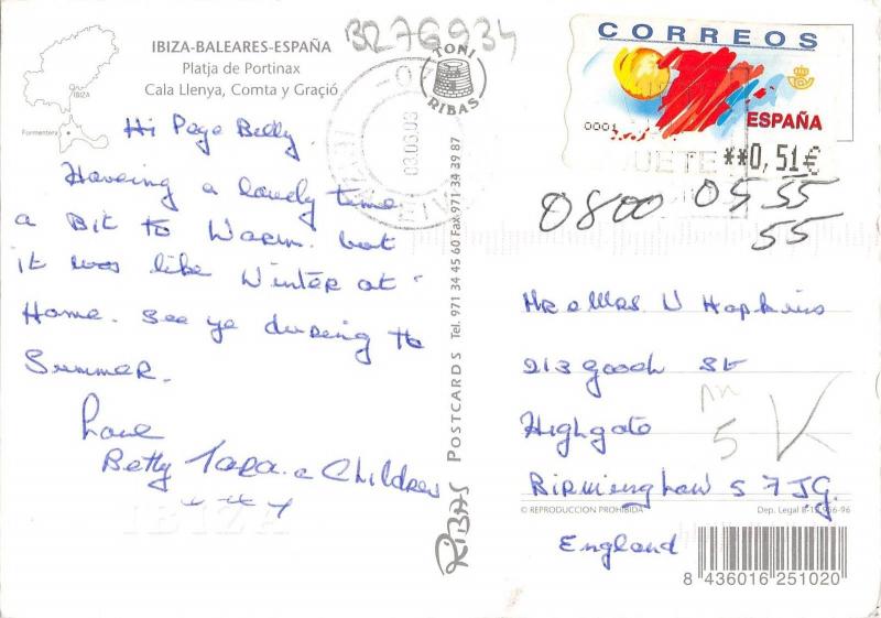 BR76934 platja de portinax ibiza spain