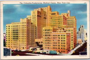 The Columbia-Presbyterian Medical Center - New York City - Posted 1951 - Slogan