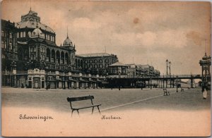 Netherlands Scheveningen Kurhaus Vintage Postcard 09.72