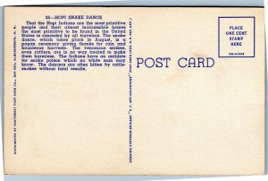 Hopi Snake Dance postcard
